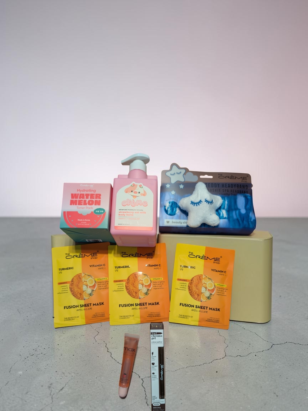 New 8 piece Creme Shop Bundle Korean Skin Care